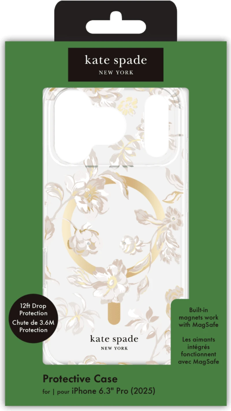Kate Spade - Protective MagSafe Case for Apple iPhone 17 Pro - Autumn Toile
