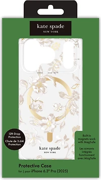 Kate Spade - Protective MagSafe Case for Apple iPhone 17 Pro - Autumn Toile
