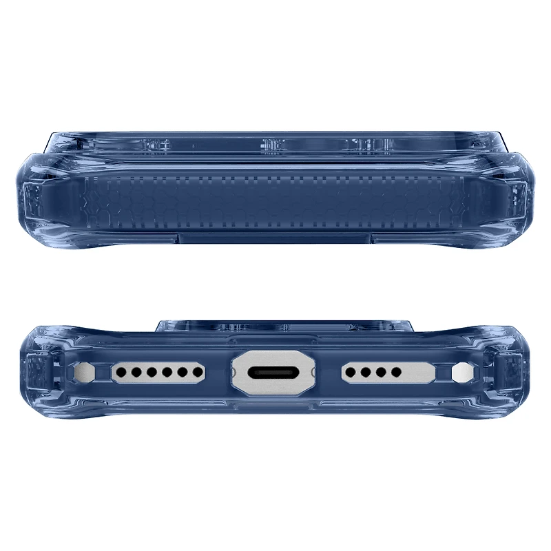 ITSKINS - Hybrid_R Vapor MagSafe Case for Apple iPhone 17 Pro - Navy Blue