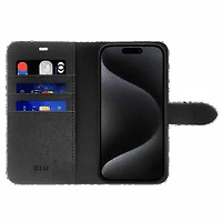 Blu Element - Folio 2-in-1 Case Black for iPhone 17