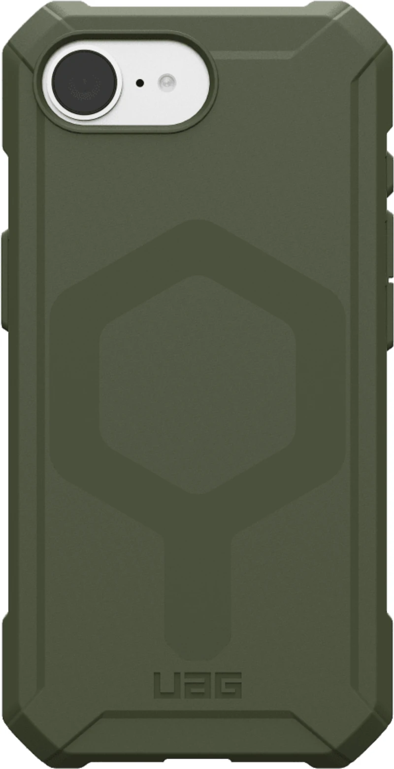 UAG 114496117272 Étui Robuste Essential Armor MagSafe Olive Drab pour iPhone 16e