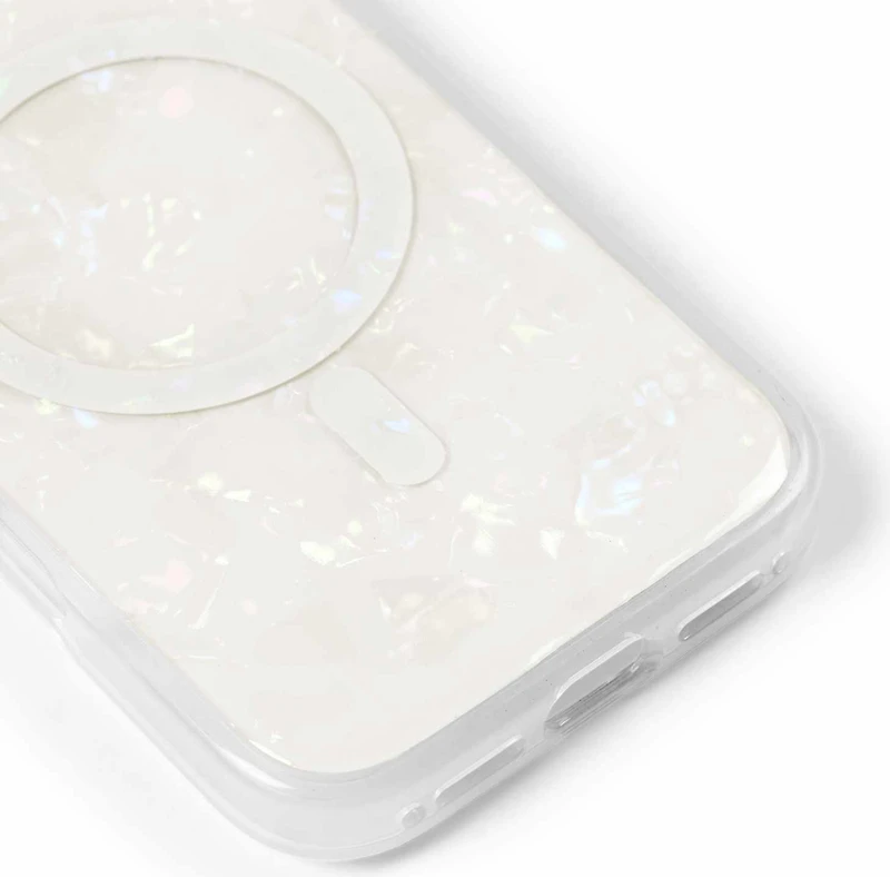 Ideal of Sweden IDPLCMSI256110 Étui MagSafe Nacré Blanc pour iPhone 17