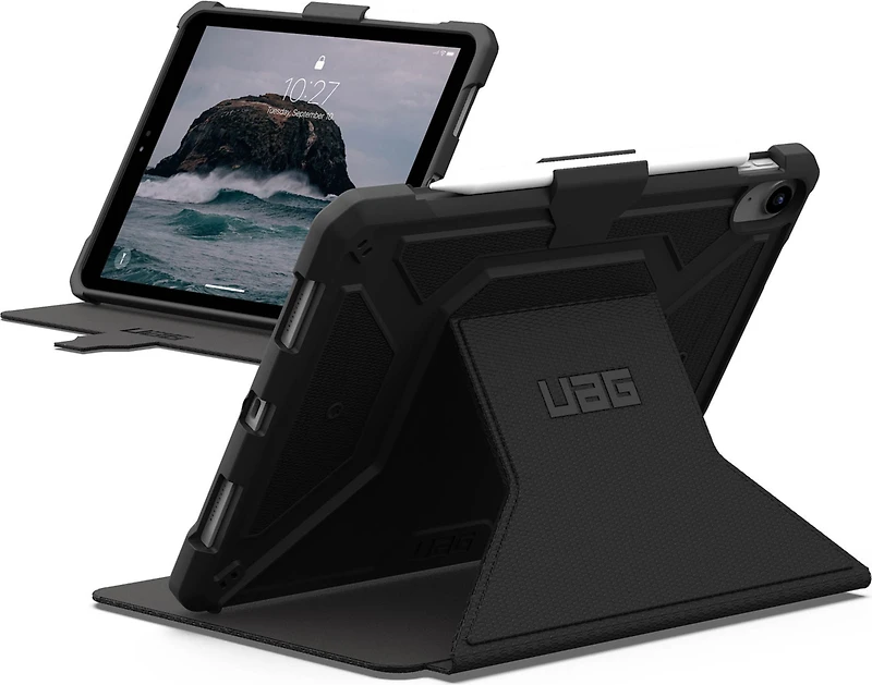 iPad A16/iPad 10th Gen UAG Metropolis Tact.Armr - Black