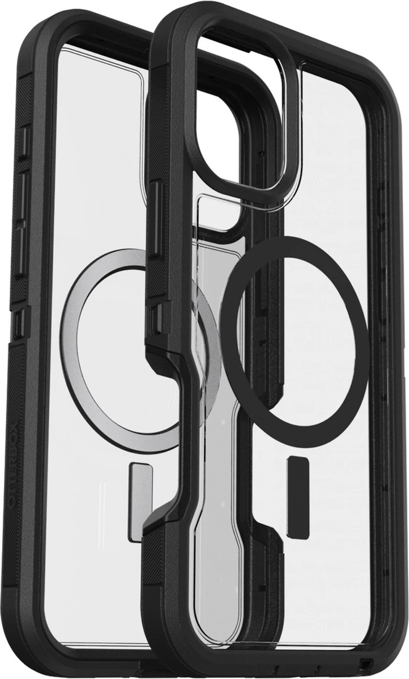OtterBox - Defender Pro XT Clear MagSafe Case for Apple iPhone 16 Plus