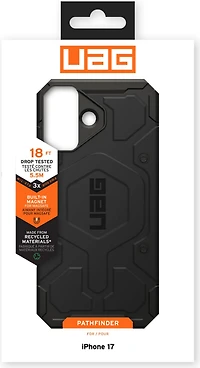 UAG 114550114040 Étui Robuste Pathfinder MagSafe Noir pour iPhone 17