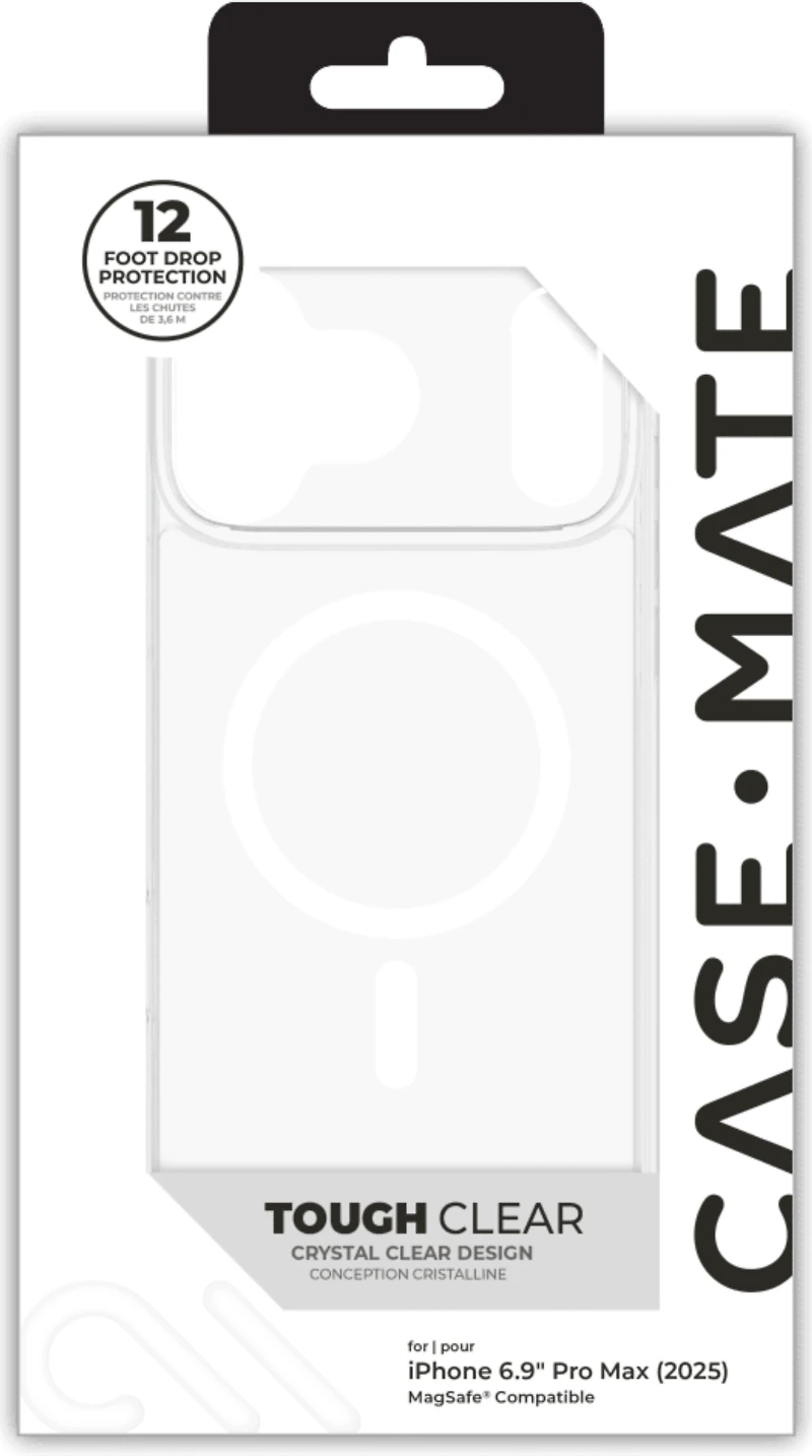 Case-Mate - Tough MagSafe Case for Apple iPhone 17 Pro Max - Clear