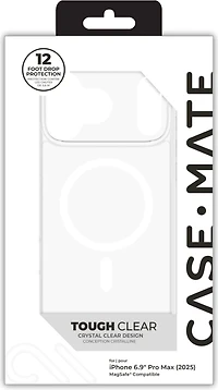 Case-Mate - Tough MagSafe Case for Apple iPhone 17 Pro Max - Clear