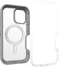 iPhone 16 Otterbox Defender XT Clear Pro w/ MagSafe Series Case - Clear/Grey
