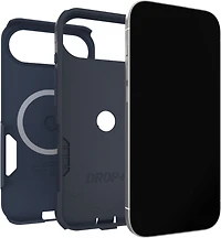 OtterBox 7798316 Étui Commuter MagSafe avec Contrôle de la Caméra Riverside (Bleu) pour iPhone Air
