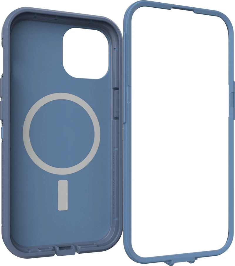 iPhone 15/14/13 Otterbox Defender XT w/ MagSafe Series Case - Blue (Baby Blue Jeans)
