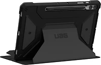 Samsung Galaxy Tab S10 Plus 12.4  UAG Metropolis SE Folio Case - Black