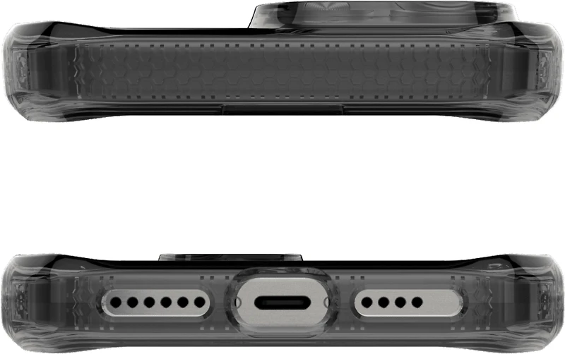 ITSKINS AP6XHBVARSMOK Étui Hybrid_R Vapor MagSafe Smoke pour iPhone 16 Pro