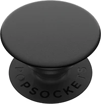 Popsockets - Popgrips Swappable Abstract Device Stand And Grip - Black