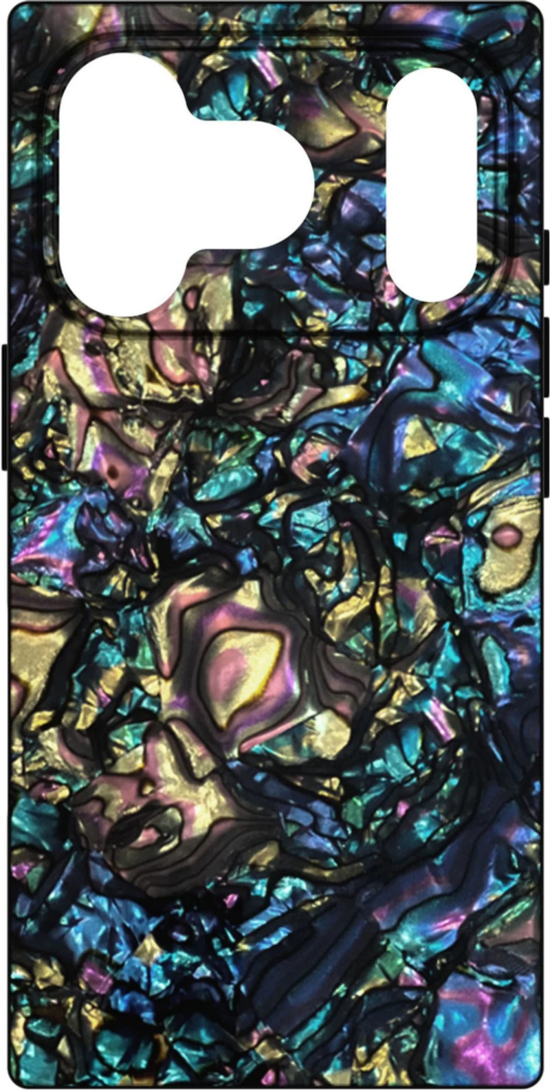 Flaunt - Square MagSafe Case for Apple iPhone 17 Pro - Abalone Shell