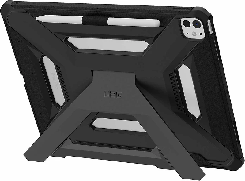 UAG 124492114040 Étui Scout+ avec Béquille Noir pour iPad Pro 13 2024 (7e Gén)