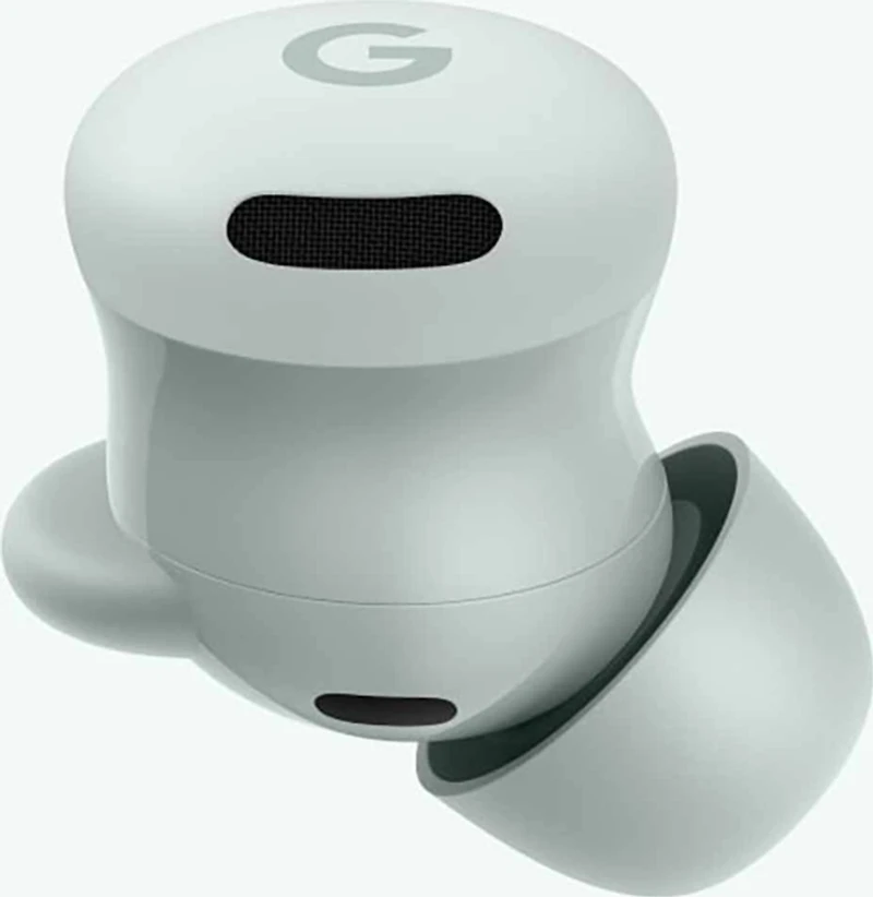 Google - Pixel Buds A 2nd Gen Fog with Active Noise Cancellation