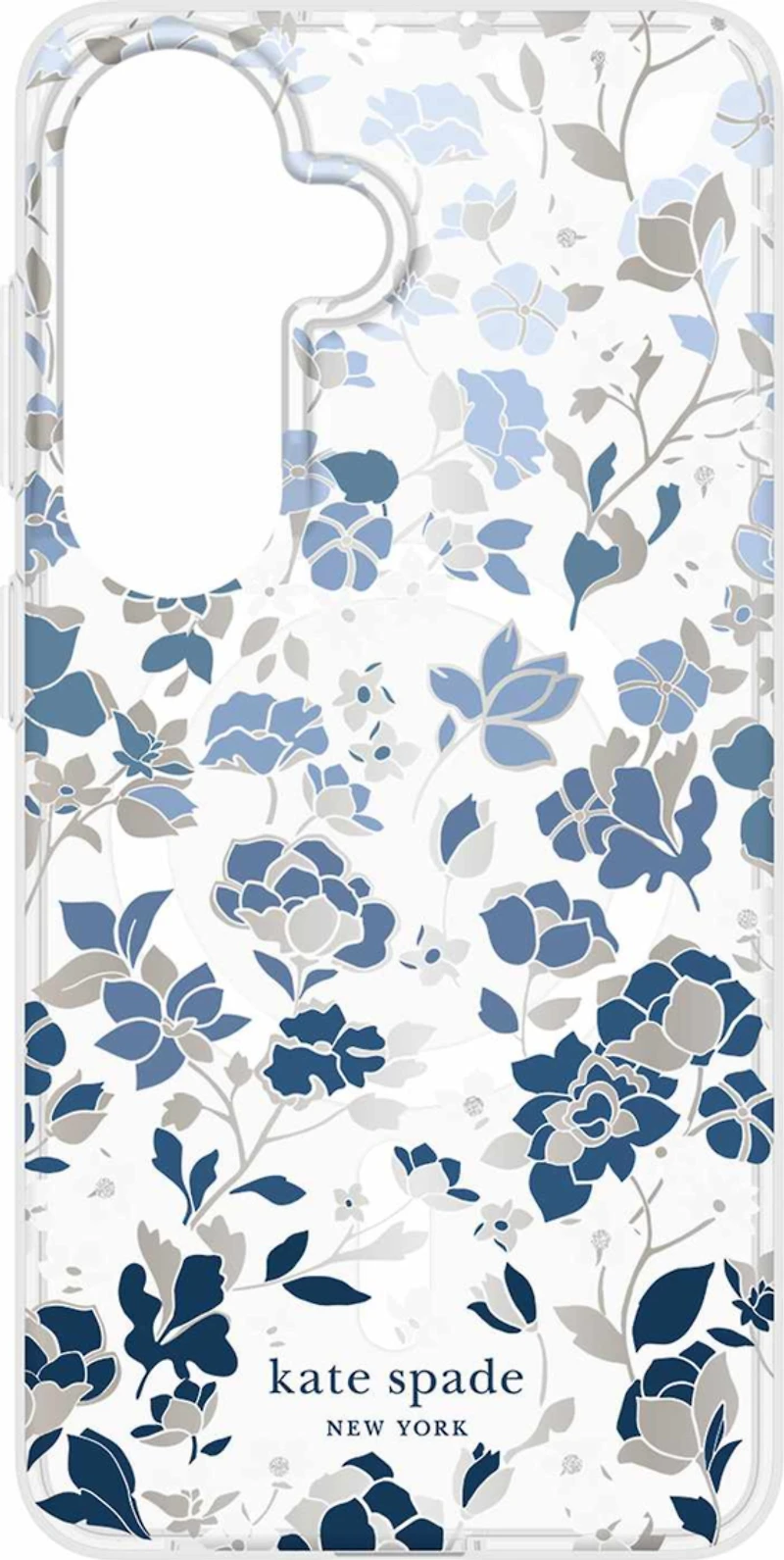 Kate Spade - Protective Case w/Magnets Flowerbed Blue for Samsung Galaxy S26