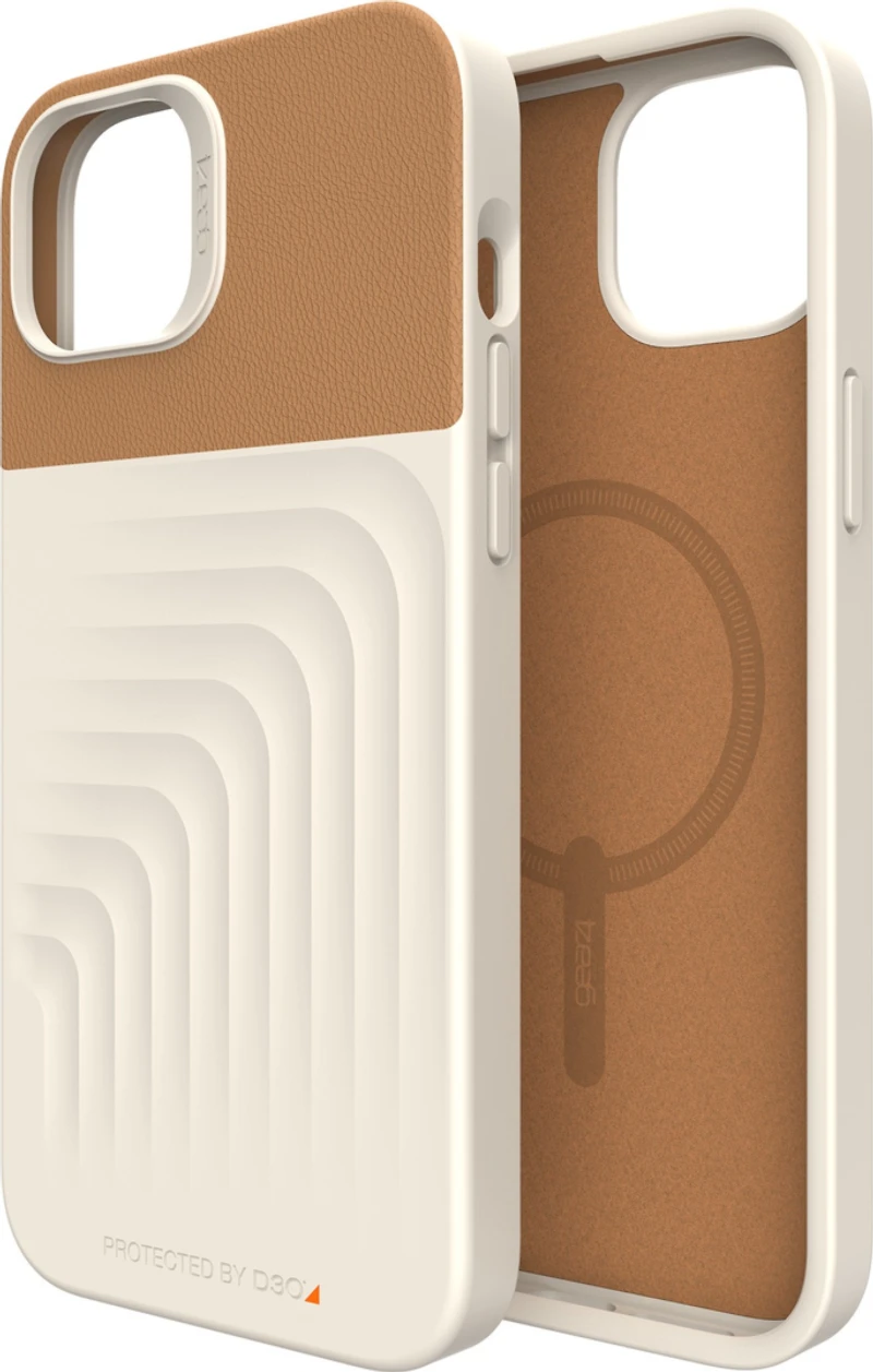 GEAR4 - iPhone 14 Plus Gear4 D3O Brooklyn Snap Case - Sand