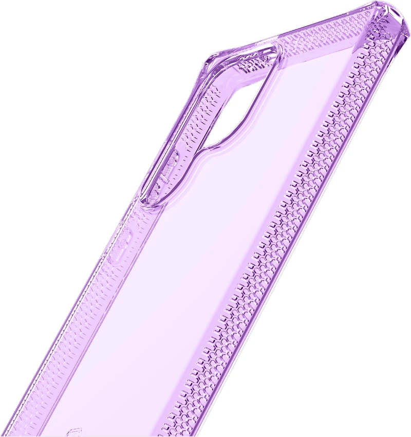ITSKINS SGZUSPECMLIPP Étui Spectrum_R Clear Violet Clair pour Samsung Galaxy S25 Ultra