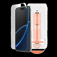 iPhone Air HyperGear Tempered Glass Screen Protector w/Dust Removal Applicator Tray