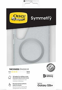 OtterBox - Symmetry Clear Magnetic Case for Samsung Galaxy S26 Plus - Stardust 4.0