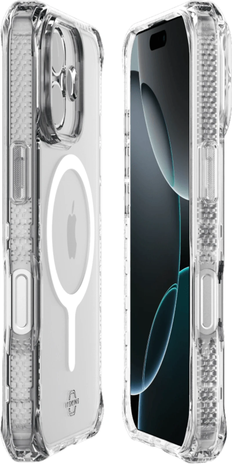 ITSKINS AP7NHMACRTRSP Étui Hybrid_R MagSafe Clear pour iPhone 17
