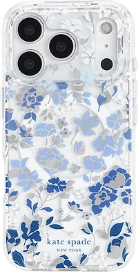 Kate Spade - Protective MagSafe Case for Apple iPhone 17 Pro - Flowerbed Blue