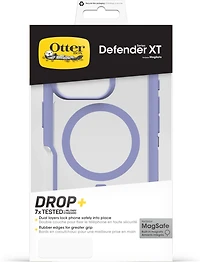 OtterBox - Defender Pro XT Clear MagSafe Case for Apple iPhone 16 Pro - Lavender Haze