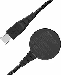 ITSKINS - Hybrid Smartwatch Magnetic Pod to USB C Cable - Black