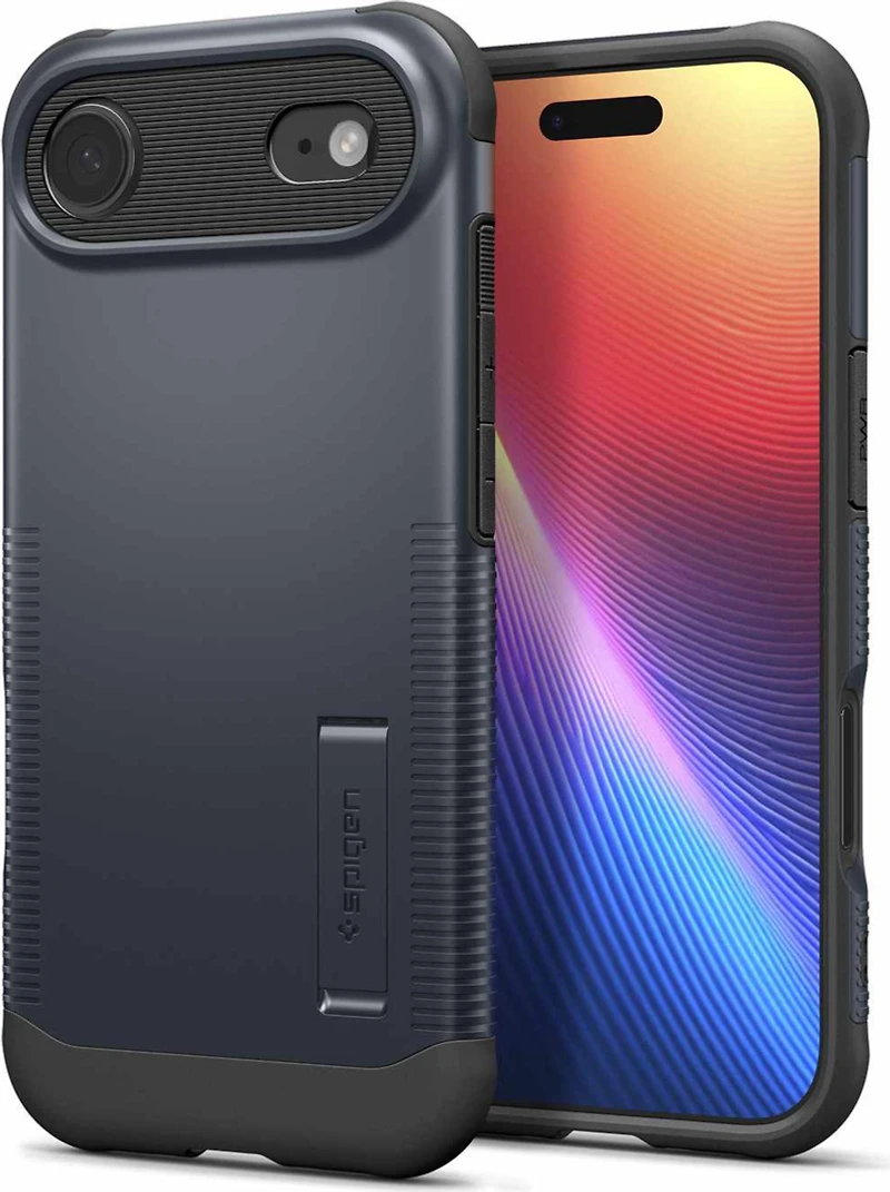 Spigen Slim Armor MagFit for iPhone Air - Metal Slate