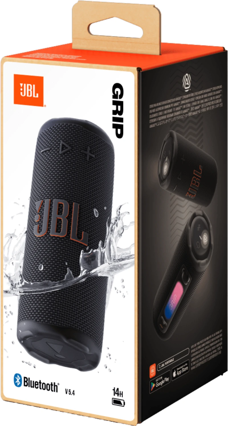 JBL - GRIP Bluetooth Speaker - Black