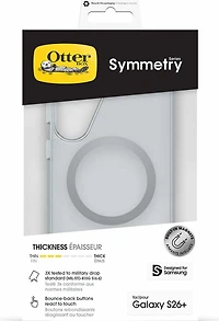 OtterBox 77000005 Étui Symmetry Clear avec Magnets Clear pour Samsung Galaxy S26+ en Emballage en Vrac