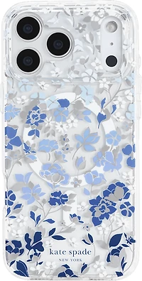 Kate Spade - Protective MagSafe Case for Apple iPhone 17 Pro Max - Flowerbed Blue