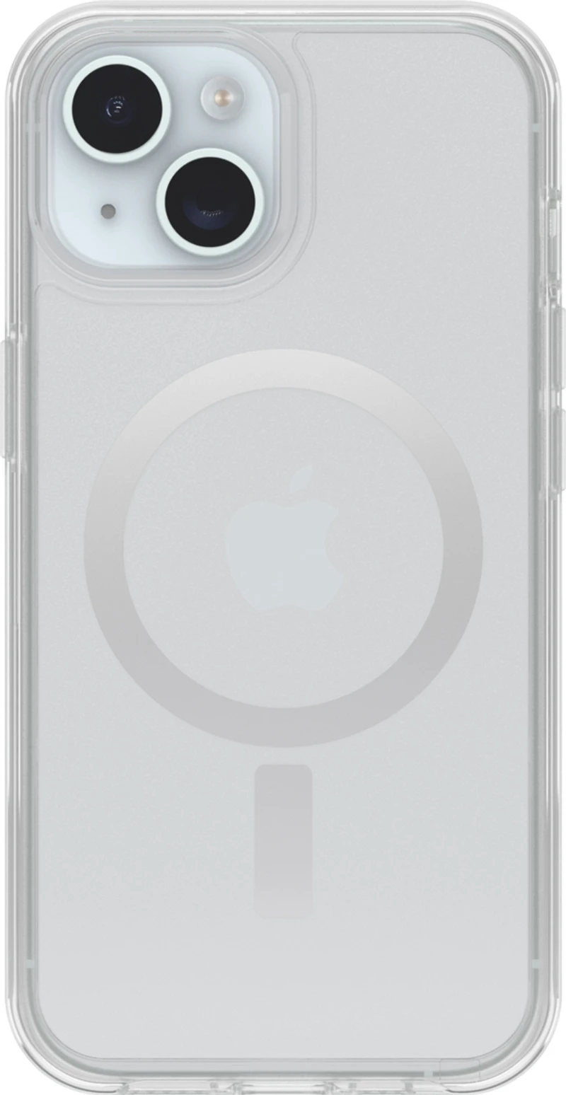 OtterBox - Symmetry Clear MagSafe Case for Apple iPhone 16 - Clear