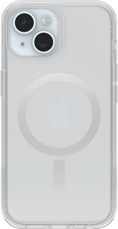 OtterBox - Symmetry Clear MagSafe Case for Apple iPhone 16 - Clear