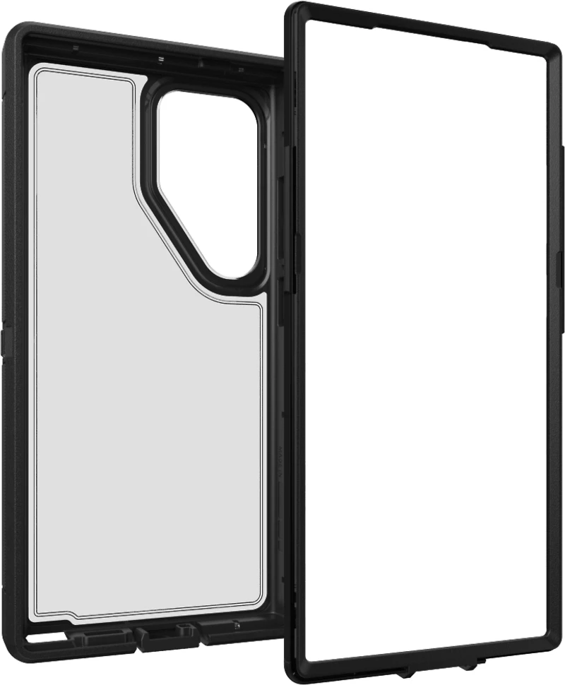 Otterbox - Defender Xt Clear Case For Samsung Galaxy S24 Ultra  - Dark Side
