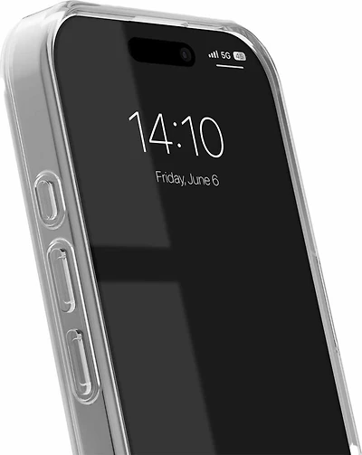 Ideal of Sweden IDCLCMSI2561527 Étui Clear MagSafe Mid Shimmer pour iPhone 17