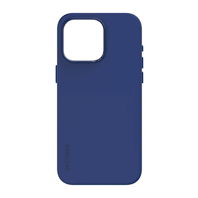 Decoded - Silicone Backcover for iPhone 15 Pro Max - Galactic Blue
