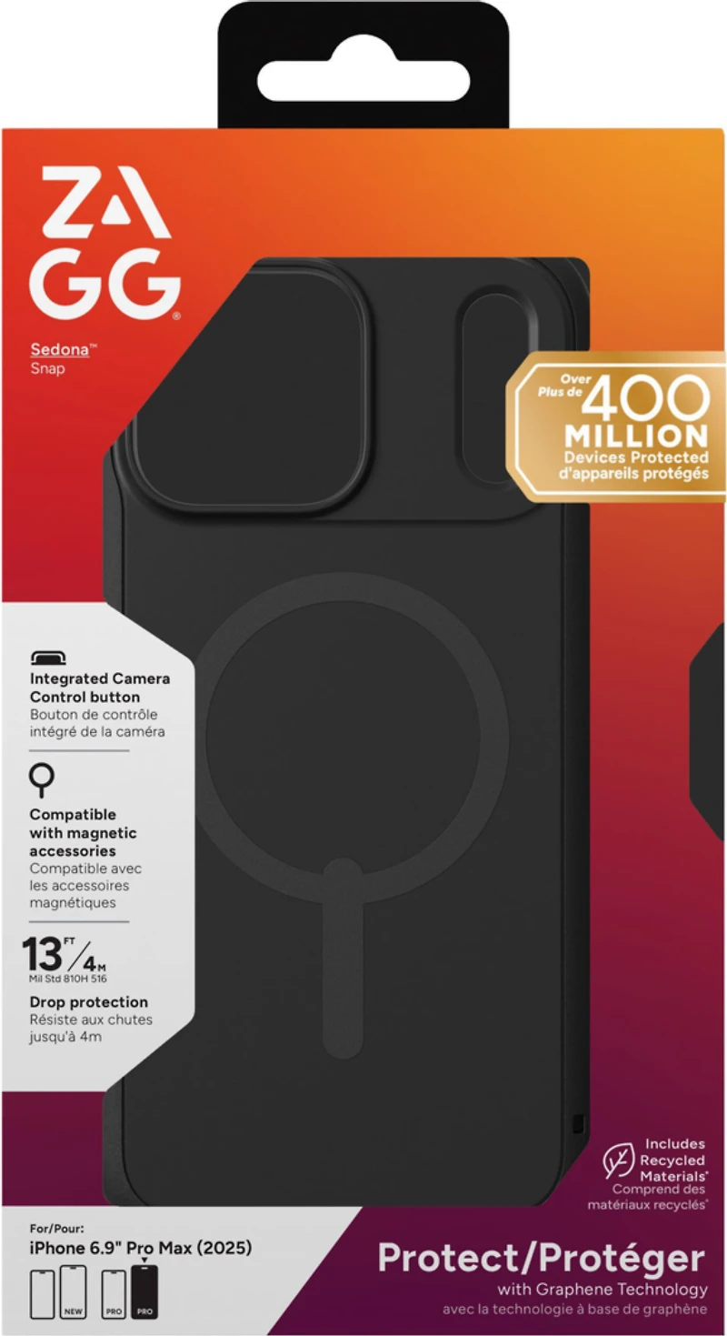 iPhone 17 Pro Max ZAGG Graphene Sedona Snap Case