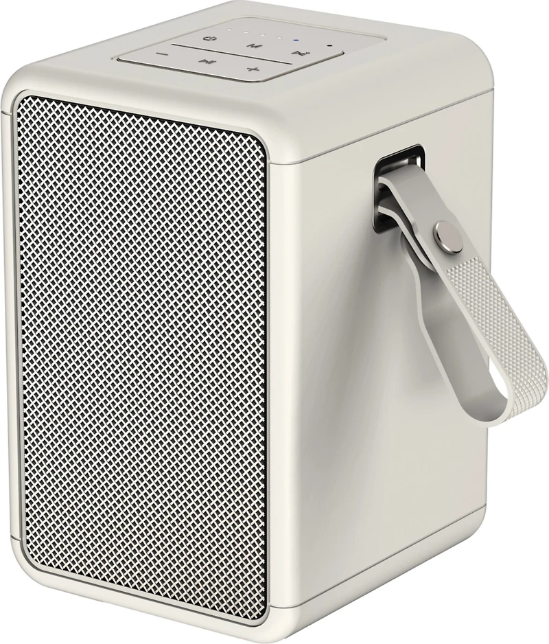 mellow 15W Portable Retro Wireless Bluetooth Speaker - Cream