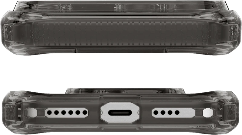 ITSKINS AP7UHBVARSMOK Étui Hybrid_R Vapor MagSafe Smoke pour iPhone 17 Pro Max