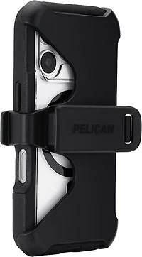Pelican - Étui MagSafe Voyager avec étui pour Apple iPhone 17 Pro - Noir et transparent