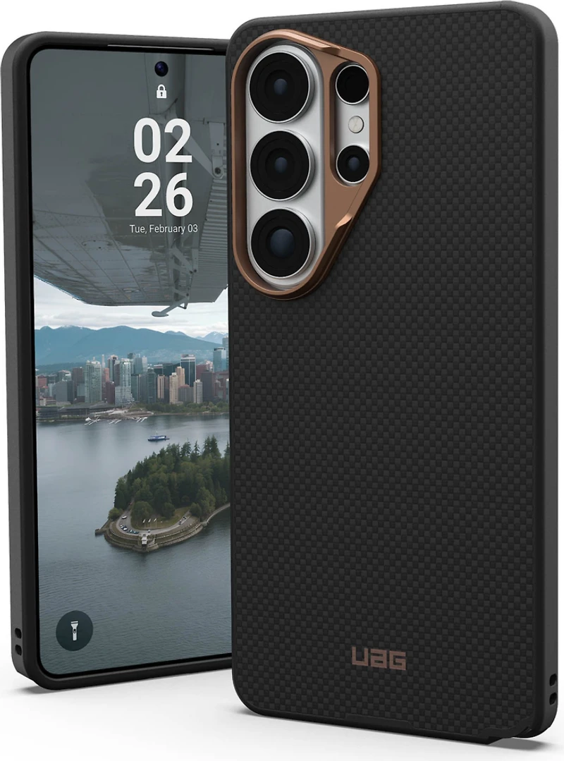 Samsung Galaxy S26 Ultra UAG Fibr Armr w/Magnet Case - Black/Bronze