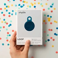Chipolo RSO0000004001 LOOP Balise de Suivi (Compatible avec Find Hub d’Android ou Apple Find My) Marine
