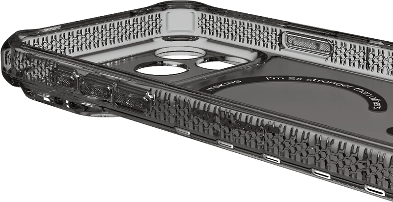 ITSKINS AP7XHBVARSMOK Étui Hybrid_R Vapor MagSafe Smoke pour iPhone 17 Pro