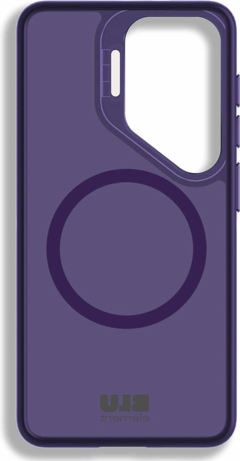 Blu Element BECKS263 Étui Chromatic Kick avec Magnets Violet Foncé pour Samsung Galaxy S26