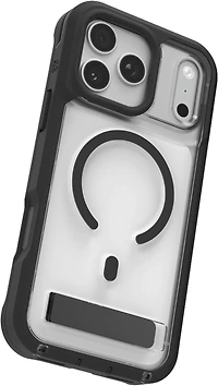ZAGG - Rainier Snap Case with Kickstand for Apple iPhone 17 Pro Max - Black