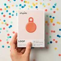 Chipolo RSO0000003001 LOOP Balise de Suivi (Compatible avec Find Hub d’Android ou Apple Find My) Corail