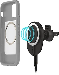 OtterBox 7881162 Support de Ventilation pour Chargeur sans Fil Noir