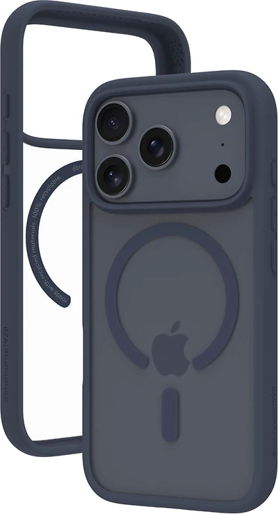 DBRAMANTE1928 GRENEN MAGSAFE CASE FOR IPHONE 17 PRO- BLUE